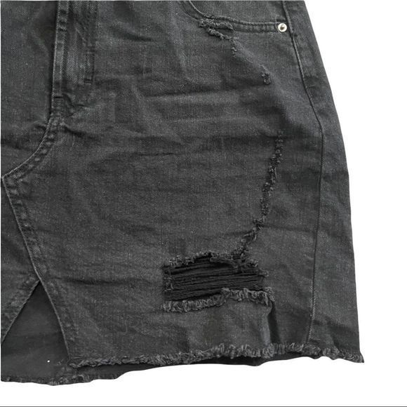 Wild‎ Fable Black Jean Skirt size 10 - Picture 6 of 7